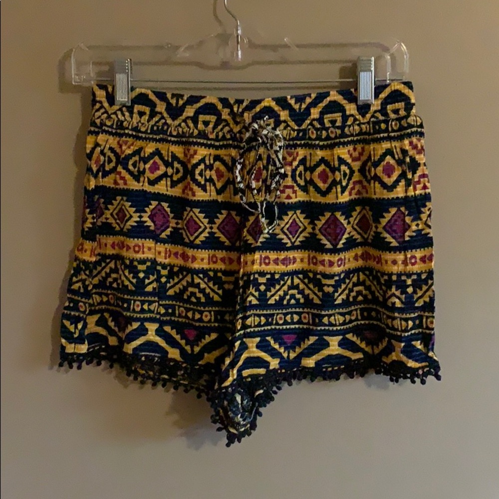 Colorful Flowy Shorts